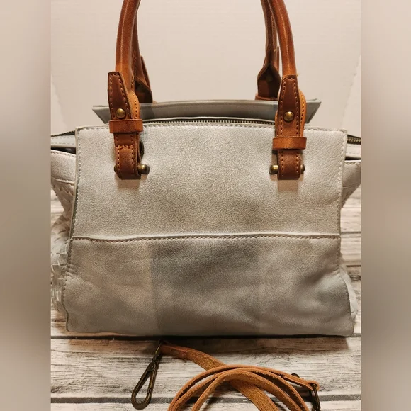 Moda LUXE Green/gray Handbag - Picture 2 of 10